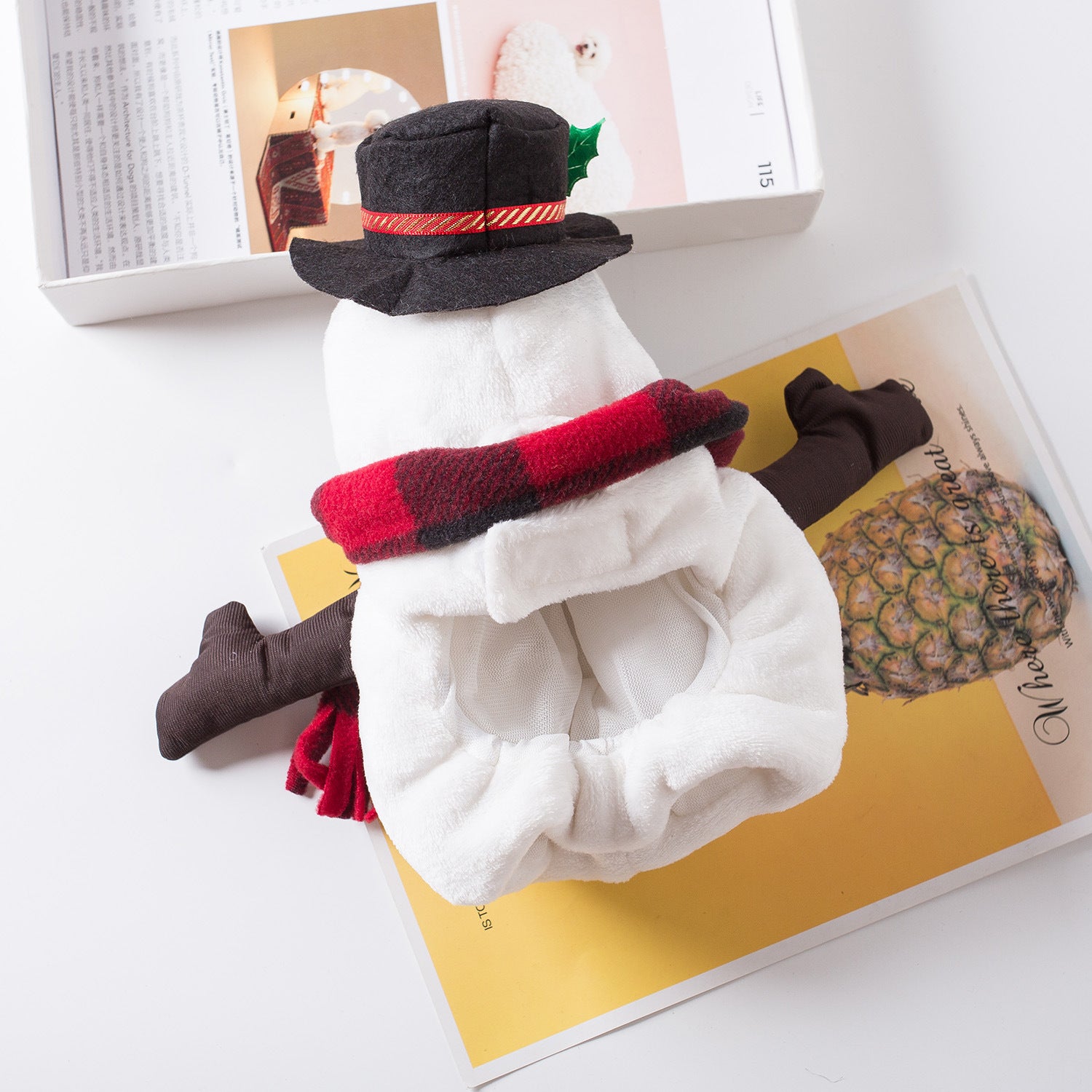 View details for Christmas Pet Funny Clothes Snowman Pet Costume Christmas Pet Funny Clothes Snowman Pet Costume